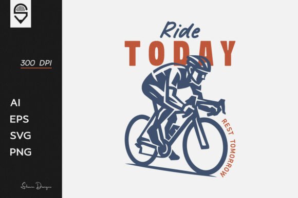 Cycling Motivation T-Shirt Graphics & T-Shirt Designs