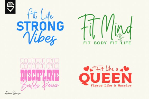 Fitness Gym Motivation Quotes Bundle