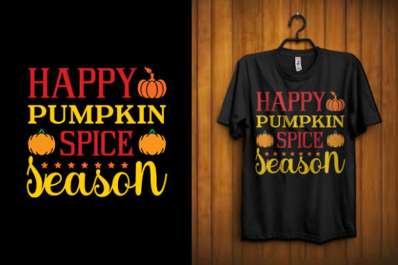 Happy Pumpkin Spice Season Graphics & Print Templates