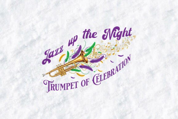 Jazz Up the Night Trumpet Celebration Graphics