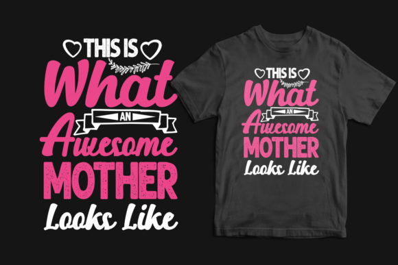Mother's Day Typography Graphics for Motion Graphics