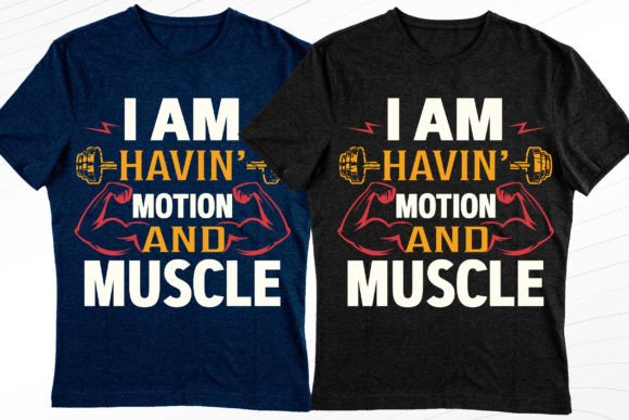 Motion and Muscle Graphics for T-Shirt Designs