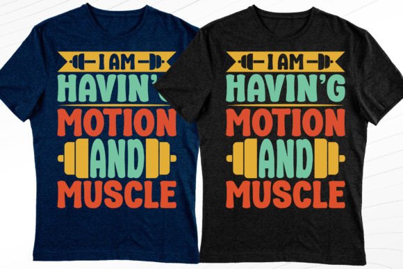 Motion and Muscle Trendy T-shirt Design: A Designer's Review