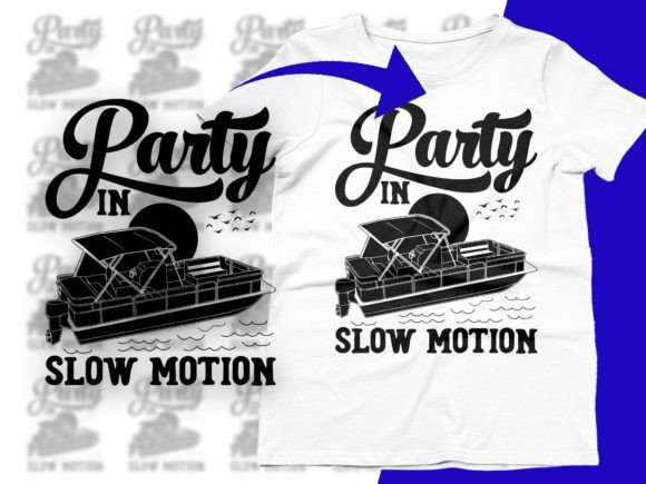 Party in Slow Motion Pontoon Boat Svg Graphics Review
