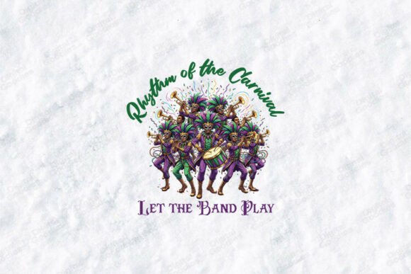 Rhythm of the Carnival Band Design: Graphics & T-Shirt Designs