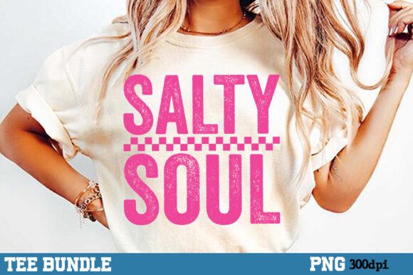 Salty Soul Beach Life Graphics for T-Shirt Designs