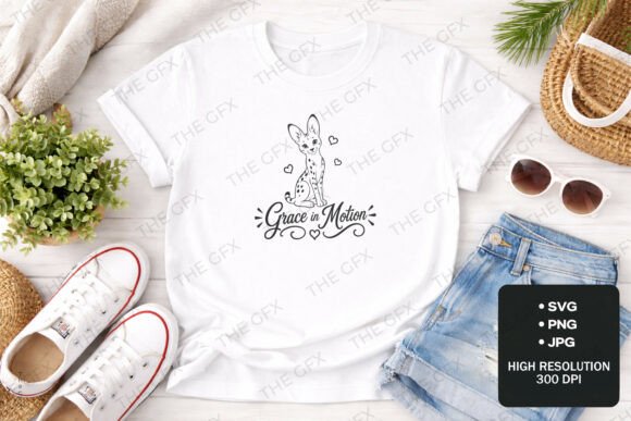 Savannah Cat T-shirt Design