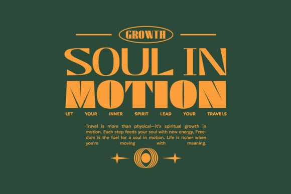 Soul in Motion Urban Typography T-Shirt Designs: A Brand Designer's Review